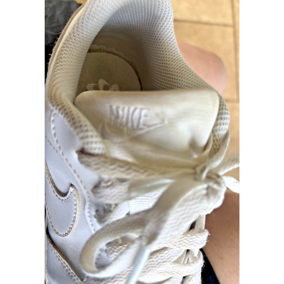 Nike Boys Court Borough Low Recraft White Athletic Shoes - Size 5Y - Picture 2 of 7